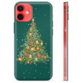 Pouzdro TPU iPhone 12 mini - Vánoční strom