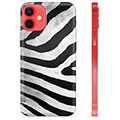 Pouzdro TPU iPhone 12 mini - Zebra