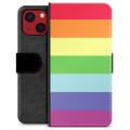 Prémiové peněženkové pouzdro iPhone 13 Mini - Pride
