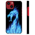 Ochranný kryt iPhone 13 Mini - Modrý ohnivý drak