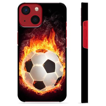 Ochranný kryt iPhone 13 Mini - Fotbalový plamen