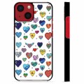 Ochranný kryt iPhone 13 Mini - Hearts