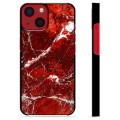 Ochranný kryt iPhone 13 Mini - Červený mramor