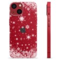 Pouzdro TPU iPhone 13 Mini - Sněhové vločky