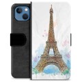 Prémiové peněženkové pouzdro iPhone 13 - Paříž