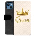 Prémiové peněženkové pouzdro iPhone 13 - Královna