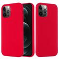 Tekuté silikonové pouzdro pro iPhone 13 Pro Max – kompatibilní s MagSafe – Červené