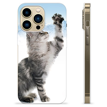Pouzdro TPU iPhone 13 Pro Max - Kočka