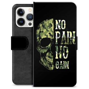 Prémiové peněženkové pouzdro iPhone 13 Pro - Žádná bolest, žádný zisk