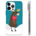 Pouzdro TPU iPhone 13 Pro - Roztomilý moose