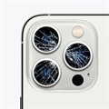 Oprava sklíčka pro objektivy fotoaparátu iPhone 13 Pro Max - bílá