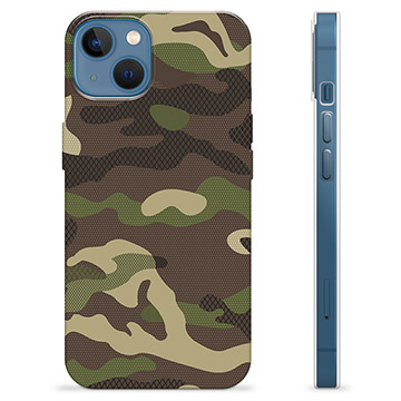 Pouzdro TPU iPhone 13 - Camo