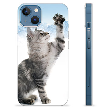 Pouzdro TPU iPhone 13 - Kočka