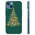 Pouzdro TPU iPhone 13 - Vánoční strom