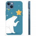 Pouzdro TPU iPhone 13 - Lední medvěd