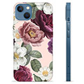 Pouzdro TPU iPhone 13 - Romantické květiny