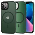 Pouzdro iPhone 13 Tech-Protect Magmat – kompatibilní s MagSafe – Matná Zelená