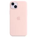 iPhone 14 Plus Silikonové Pouzdro Apple s MagSafe MPT73ZM/A - Křída Růžová