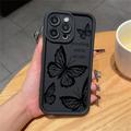 iPhone 14 Pro Max Butterfly Print TPU Case