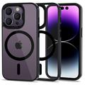 Pouzdro iPhone 14 Pro Max Tech-Protect Magmat – kompatibilní s MagSafe – Černá / Čirá