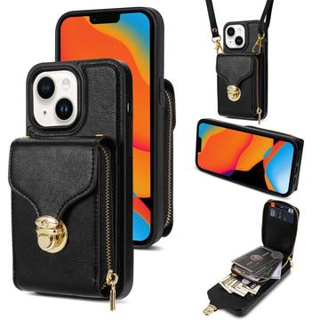 iPhone 15 All-in-One Case with Wallet & Strap