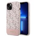 Pouzdro iPhone 15 Guess G Cube Mag