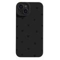 iPhone 15 Heart Pattern Slim TPU Case