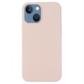 Tekuté silikonové pouzdro pro iPhone 15 – kompatibilní s MagSafe – Růžový
