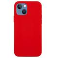 iPhone 15 Liquid Silicone Pouzdro - Červené