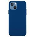 iPhone 15 Plus Liquid Silicone Pouzdro - Modrý