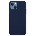 iPhone 15 Plus Liquid Silicone Pouzdro - Tmavě modrá