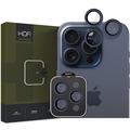 Chránič Objektivu Fotoaparátu iPhone 15 Pro/15 Pro Max Hofi Camring Pro+ - Námořnictvo Okraj