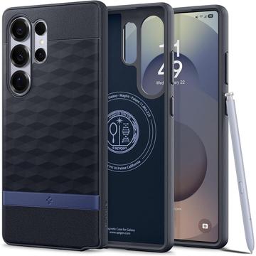 Samsung Galaxy S25 Ultra Spigen Parallax Mag Hybrid Case - Navy Violet