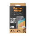 Ochranné tvrzené sklo iPhone 15 Pro Max PanzerGlass Ultra-Wide Fit EasyAligner - Černá hrana