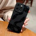 iPhone 15 Pro Max Snake-Pattern TPU Case - Black