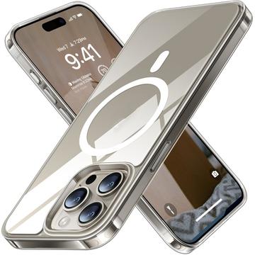 iPhone 15 Pro Max Torras X-Shock MagSafe TPU Case - Transparent