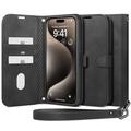 Peněženkové pouzdro Spigen Wallet S Pro pro iPhone 15 Pro - černé
