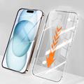 iPhone 15 Rurihai 2-in-1 Protection Kit - Clear