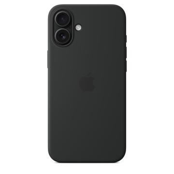 iPhone 16 Plus Apple Silicone Case with MagSafe MYY93ZM/A - Black