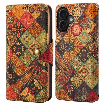 iPhone 16 Plus Four Seasons Wallet Case - Autumn