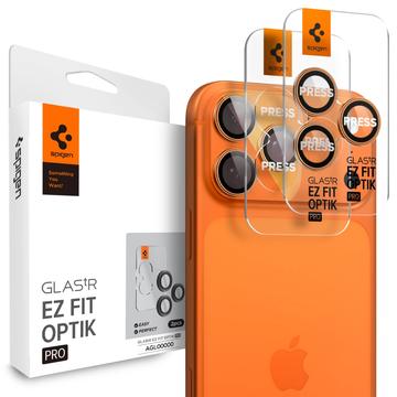 iPhone 16 Pro/16 Pro Max/17 Pro/17 Pro Max Spigen Glas.tR Ez Fit Optik Pro Camera Lens Protector