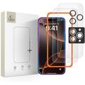iPhone 16 Pro/17 Pro Tech-Protect Supreme Protection Set - Clear