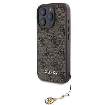 iPhone 16 Pro Guess 4G Charms Collection Hybridní Pouzdro