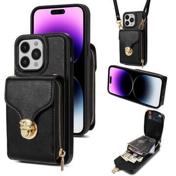 iPhone 16 Pro Max All-in-One Case with Wallet & Strap