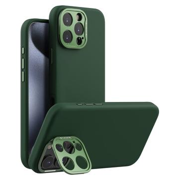 iPhone 16 Pro Max Nillkin LensWing Pro Liquid Silicone Case - MagSafe Compatible - Green