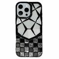 iPhone 16 Pro Max Rhinestone Geometric Diamond Pattern Case