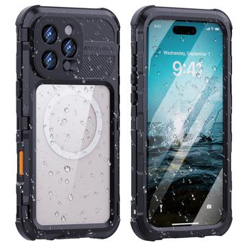 iPhone 16 Pro Max Shellbox M Series IP68 Waterproof Case - Diving Cover with MagSafe Compatibility