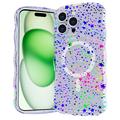 iPhone 16 Pro Max Wave-Edge Laser Glitter MagSafe Case