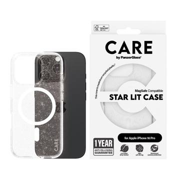 iPhone 16 Pro PanzerGlass Care Star Lit Case - MagSafe Compatible - White