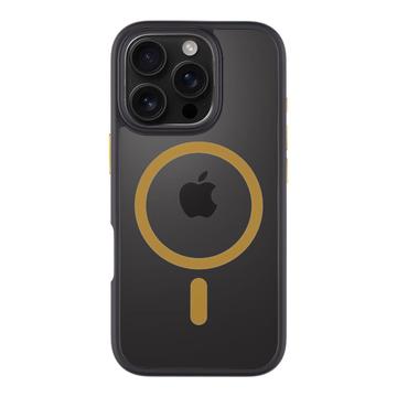 iPhone 16 Pro Tactical MagForce Hyperstealth 2.0 MagSafe Case - Black / Yellow